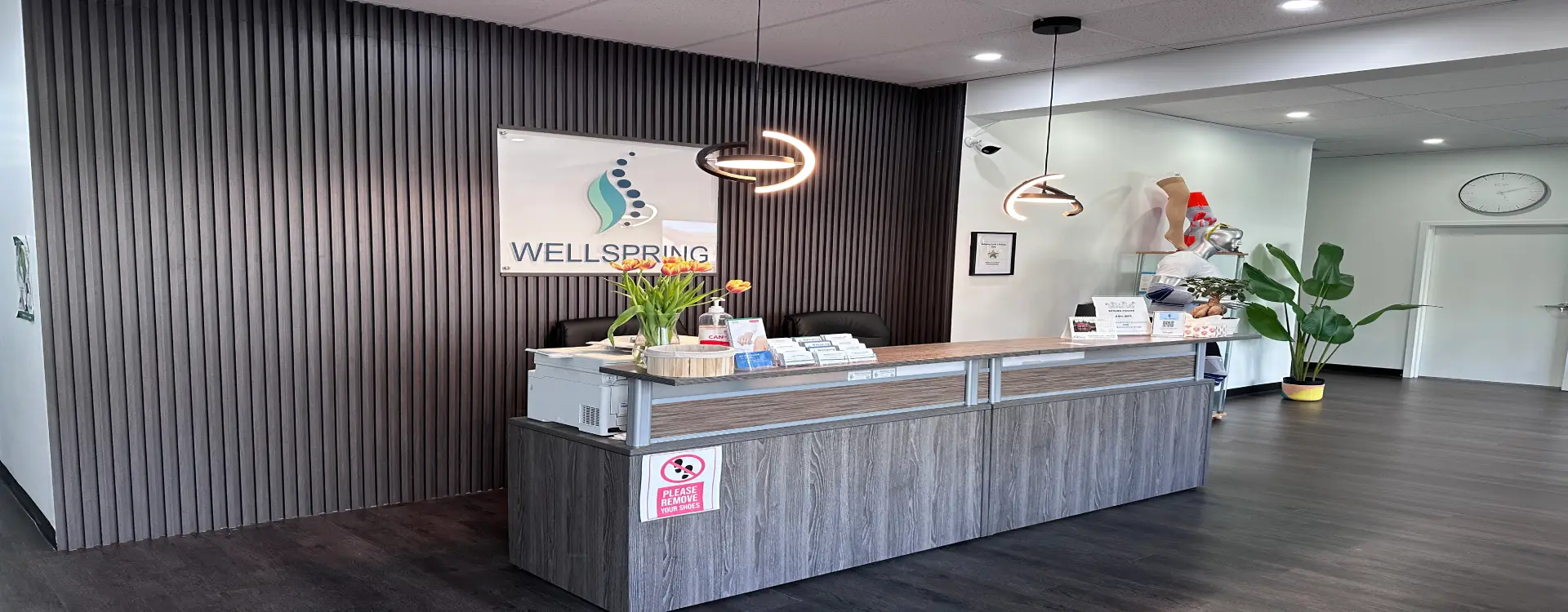 Wellspring reception area