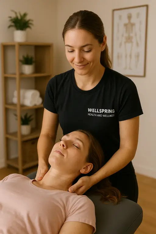 osteopath treating pain in Hamilton